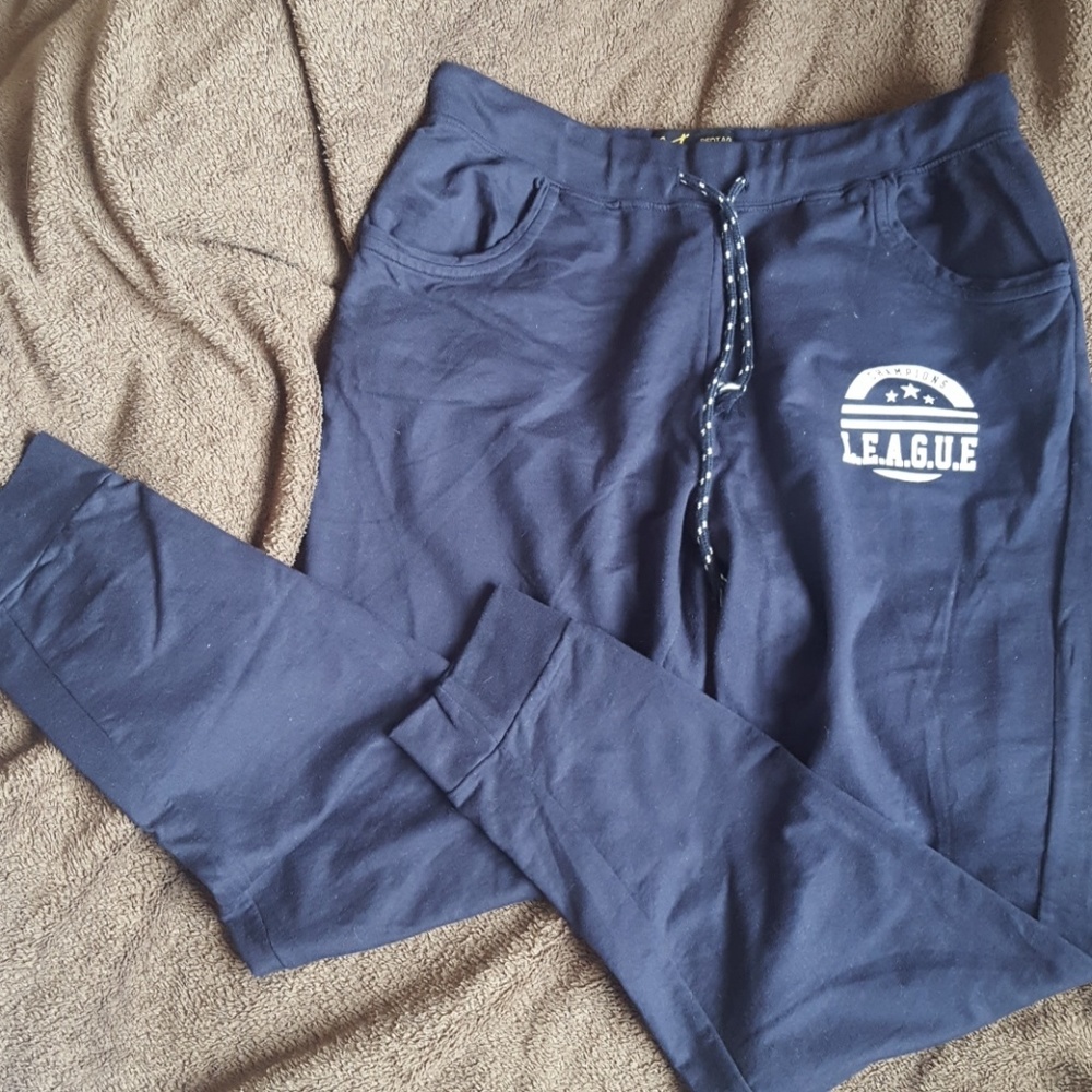 Dark blue workout pants